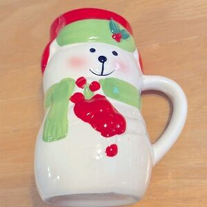 New Holiday Bear Tall Mug Cup